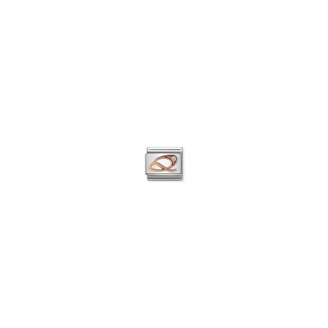 Nomination  Rose Gold Q Initial