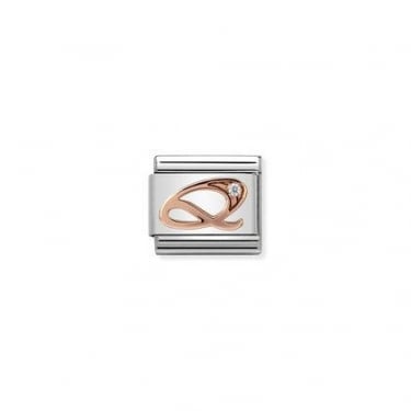 Nomination Rose Gold Q Initial