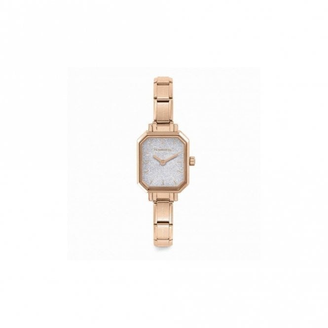 Nomination  Rose Gold Rectangular Paris Watch