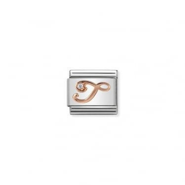 Nomination Rose Gold T Initial