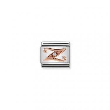 Nomination Rose Gold Z Initial