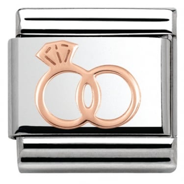 Nomination Rose Wedding Rings