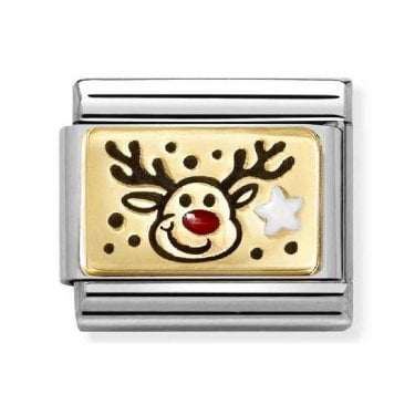 Nomination Rudolph Yellow Gold Charm