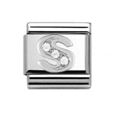 Nomination S Initial Silver Shine