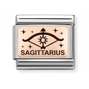 Nomination Sagittarius Rose Gold Charm