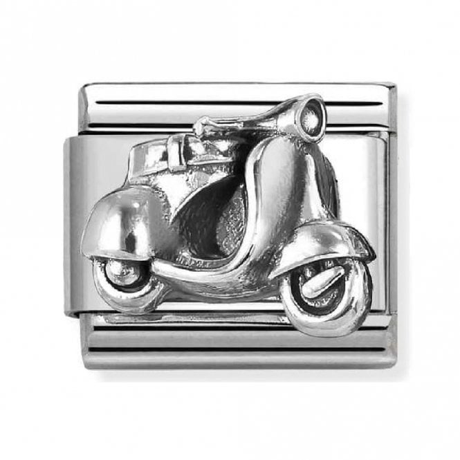 Nomination  Scooter Silver Shine Charm