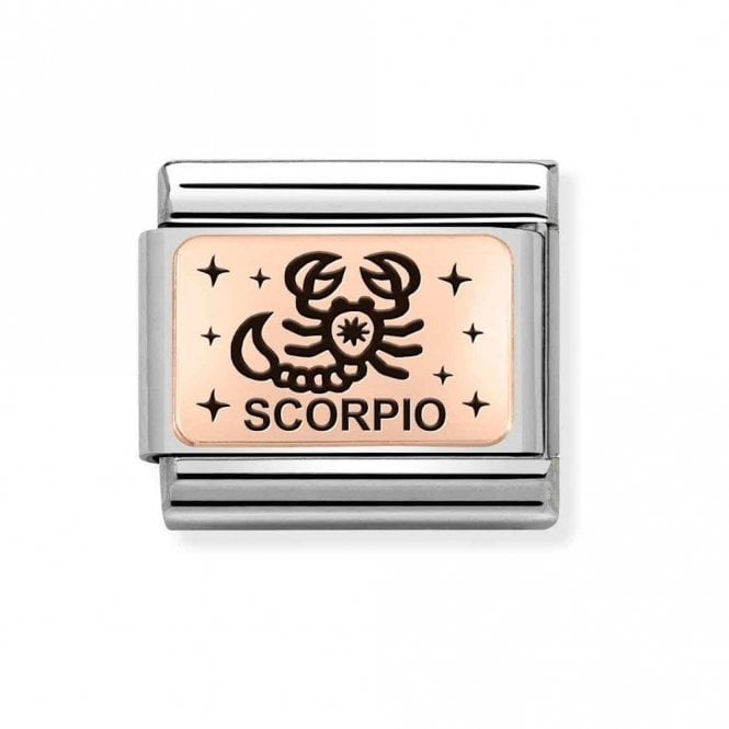 Nomination  Scorpio Rose Gold Charm