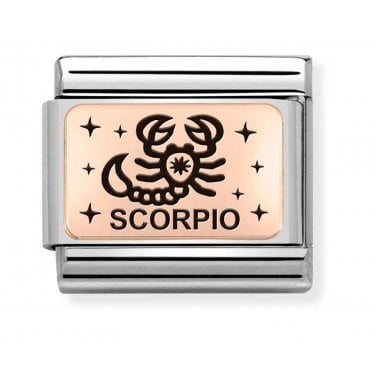 Nomination Scorpio Rose Gold Charm