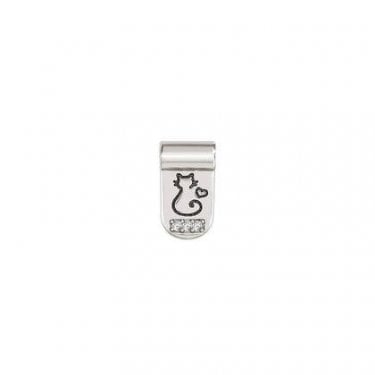 Nomination Seimia Sterling Silver CZ Cat Pendant