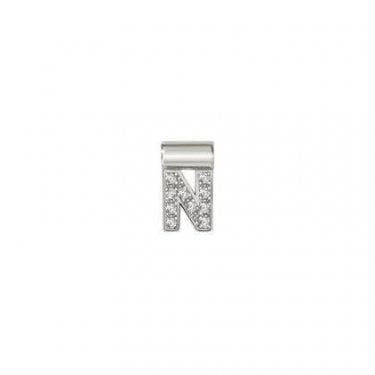 Nomination Seimia Sterling Silver CZ N Pendant