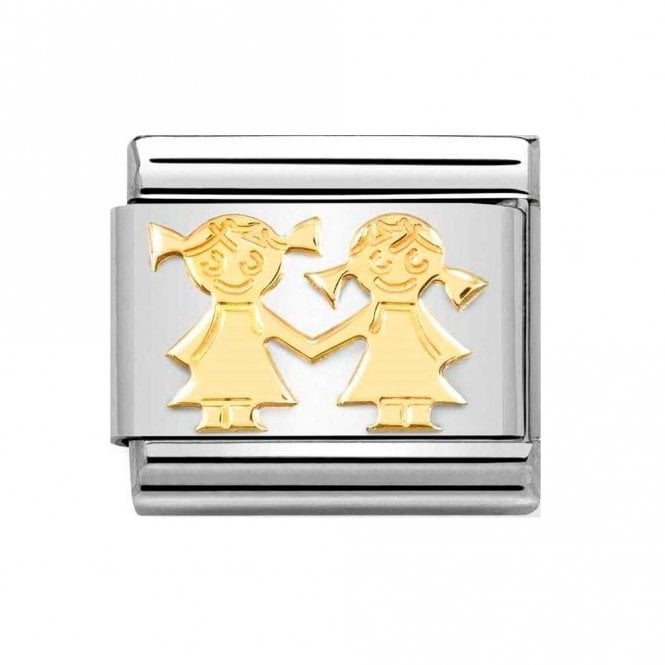Nomination  Sisters Yellow Gold Charm