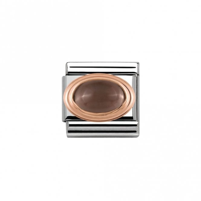 Nomination  Smoky Quartz Rose Gold