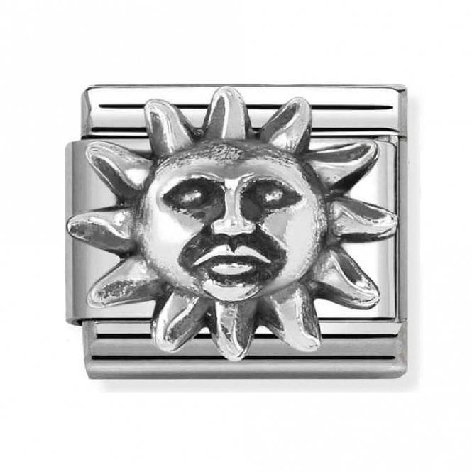 Nomination  Sun Silver Shine Charm