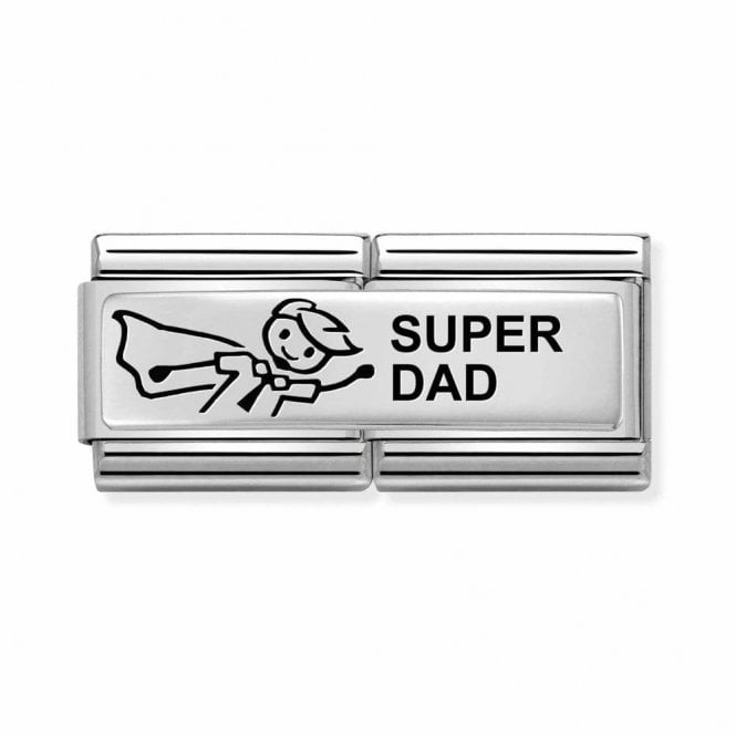 Nomination  Super Dad Double Link Silvershine