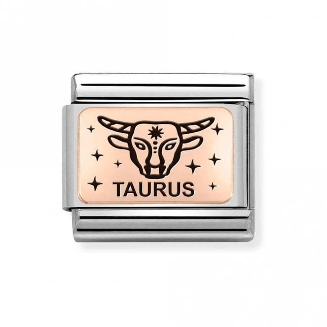 Nomination  Taurus Rose Gold Charm
