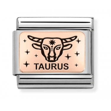 Nomination Taurus Rose Gold Charm