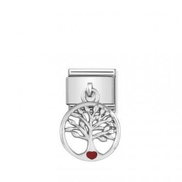 Nomination Tree Life Hanging Charm