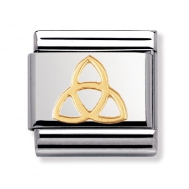 Nomination Trinity Knot Yellow Gold 