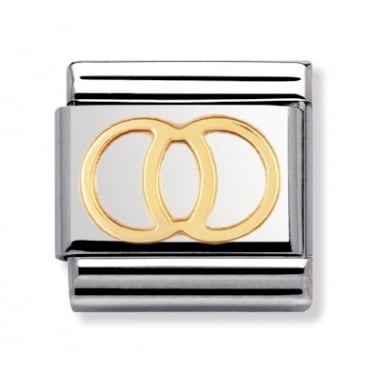 Nomination Wedding Rings Yellow Gold 