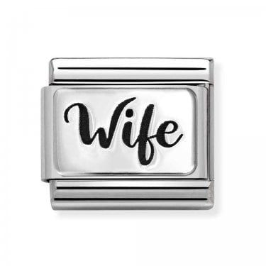 Nomination Wife Silver Shine Charm