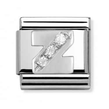 Nomination Z Initial Silver Shine