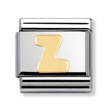 Nomination Z Initial Yellow Gold 