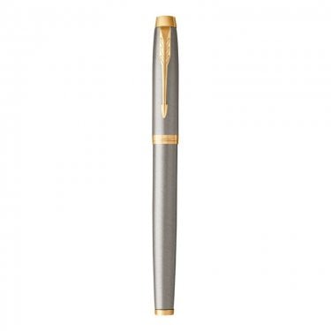 Parker IM Ballpoint Stainless Steel with Gold Trim Pen - Black Ink