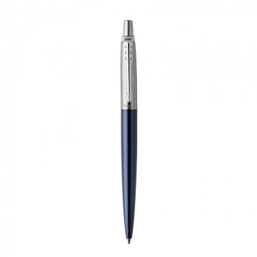 Parker Jotter Royal Blue Chrome Colour Trim Ballpoint Pen - Blue Ink