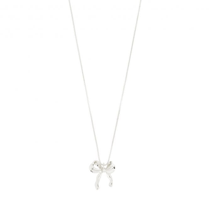 Pilgrim  Cassian Bow Necklace 40cm + 9cm  