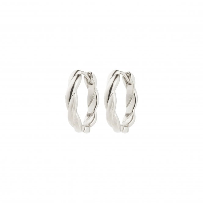 Pilgrim  Declan Twisted Hoop Earrings 15mm 