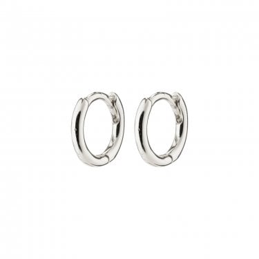 Pilgrim Eanna Huggie Hoop Earrings 1cm  