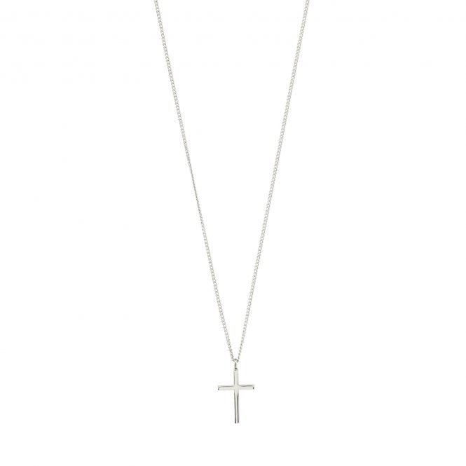 Pilgrim  Flynn Cross Necklace 40cm + 12cm