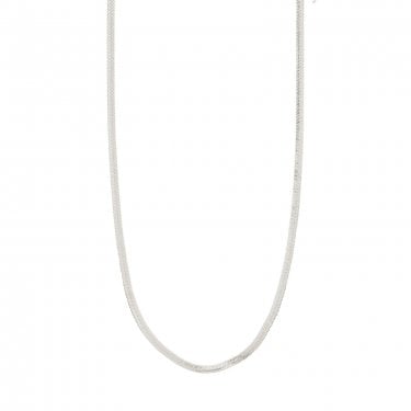 Pilgrim Joanna Flat Snake Chain Necklace 40cm + 9cm 