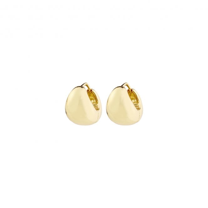 Pilgrim  Jua Gold Tone Hoop Earrings 1.2cm  