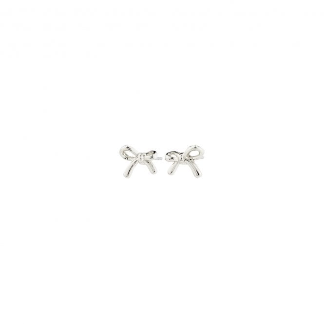 Pilgrim  Lysandra Bow Stud Earrings 0.6cm   