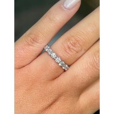 Platinum 1.50ct Total Round Brilliant Cut Claw Set LAB Grown Diamond Ring