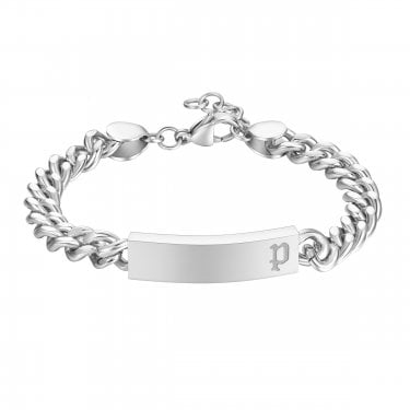 Police Strip II Stainless Steel Bracelet 19.5cm + 2.5cm