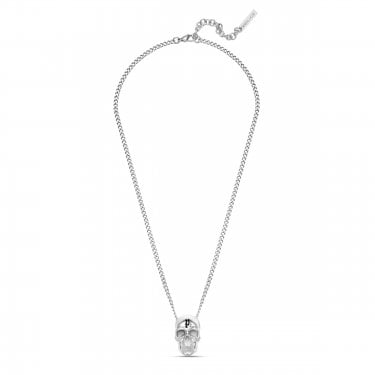 Police Vertex Skull Stainless Steel Chain Necklace 45cm + 5cm