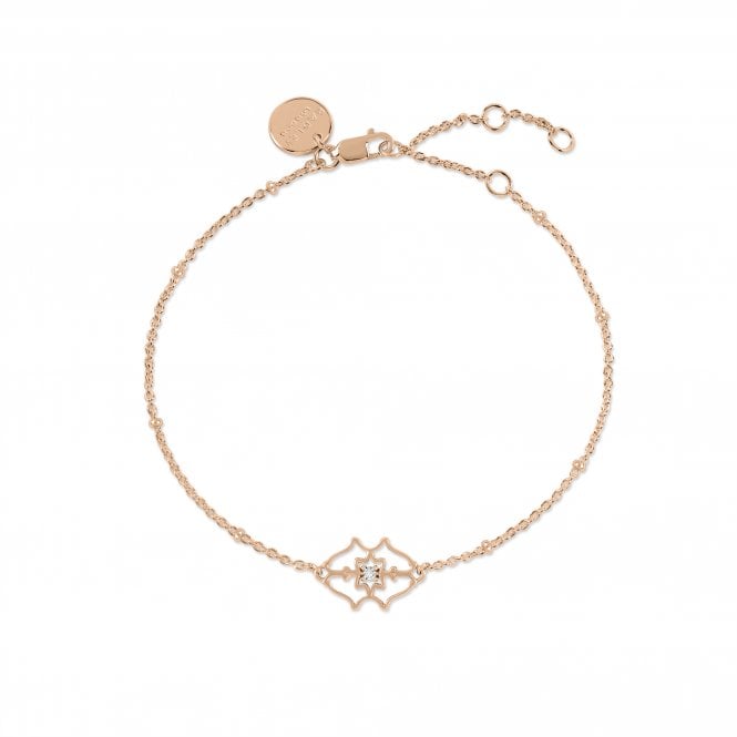 Radley  Diamond Street Heirloom Link Diamond Centre Bracelet 17cm + 5cm