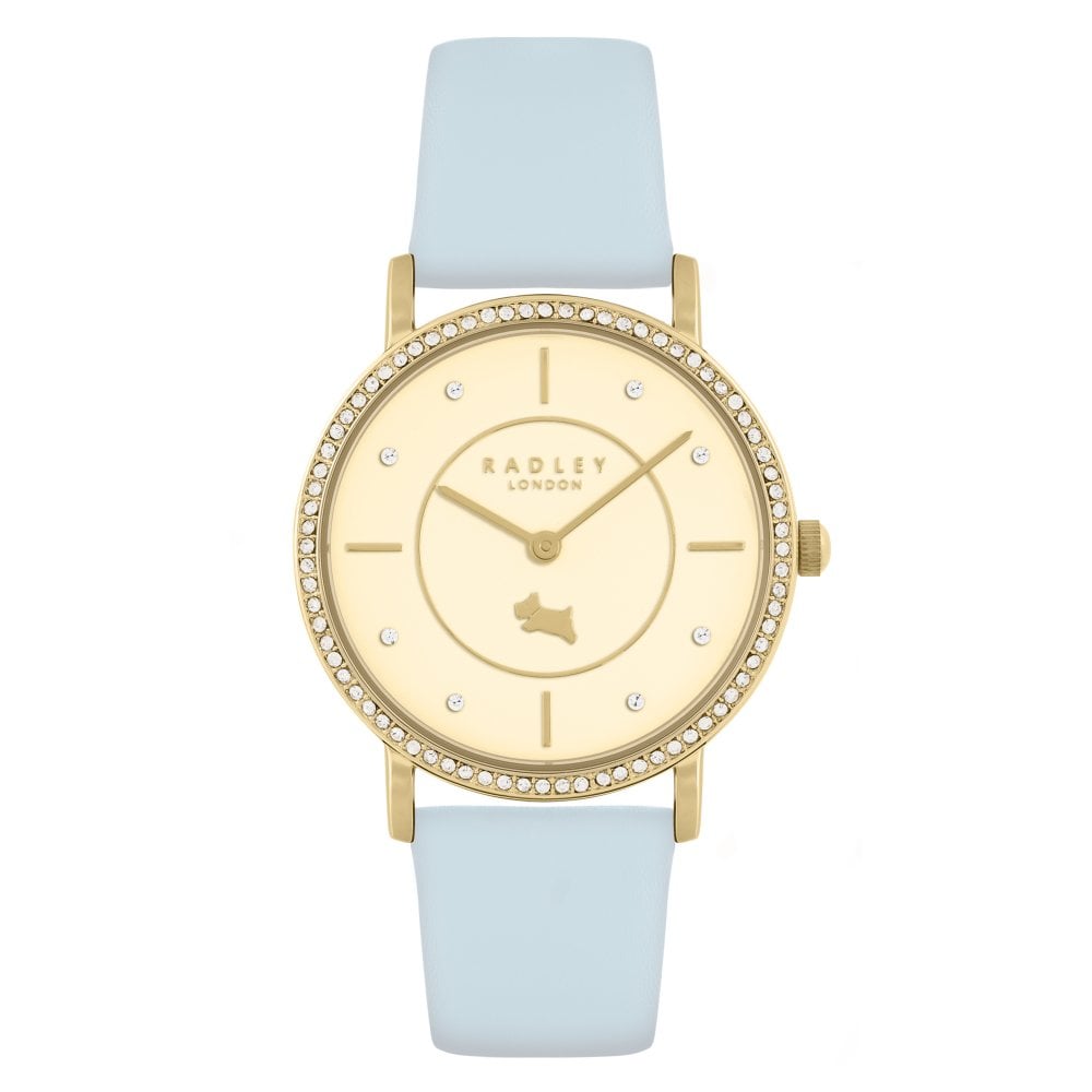 Radley Ladies Iconic Blue Leather Strap Watch - Watches from Faith ...