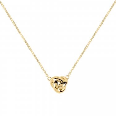 Radley Mallow Street Knot Gold Tone Gold Tone Necklace 46cm
