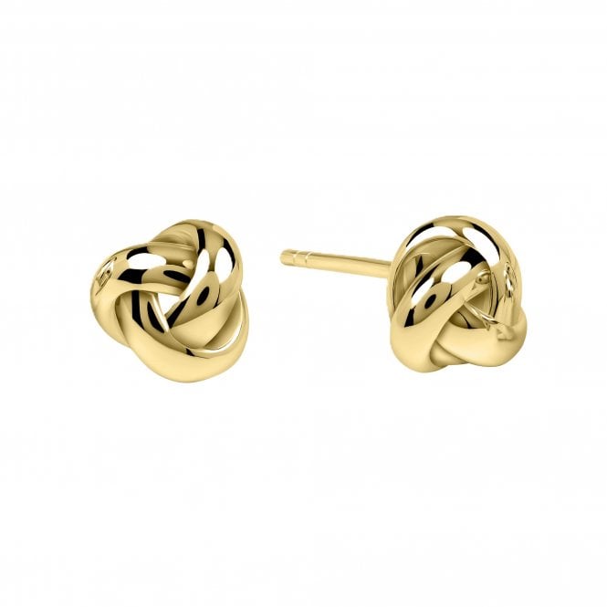 Radley  Mallow Street Knot Gold Tone Stud Earrings 0.8cm