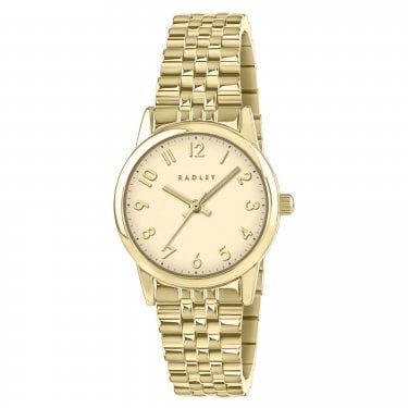 Radley Southwark Park Champagne Dial Gold Tone Stainless Steel Watch