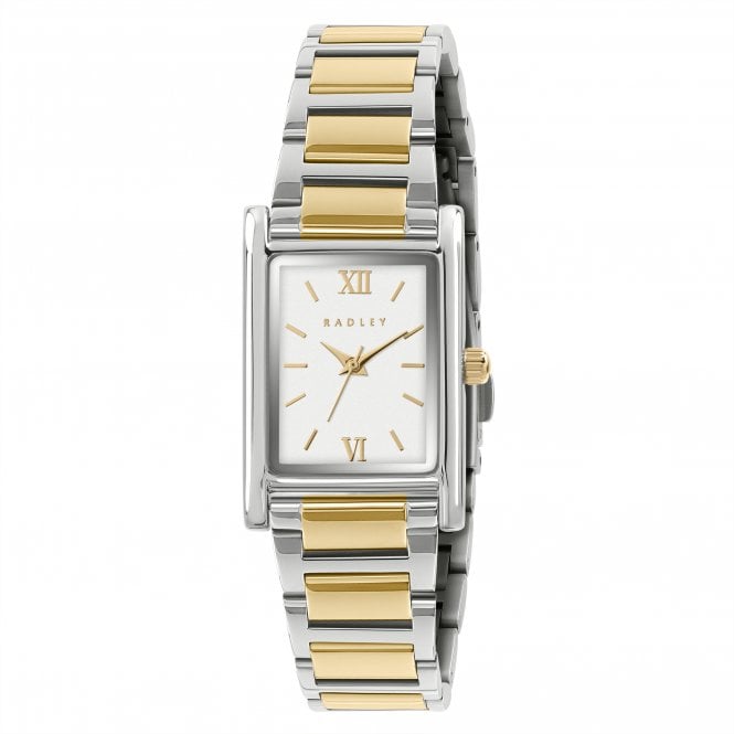 Radley  Tank Rectangle Dial Two Tone Stainless Steel Watch