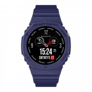 Reflex Active Series 26 Unisex Blue Sports Bluetooth Smartwatch