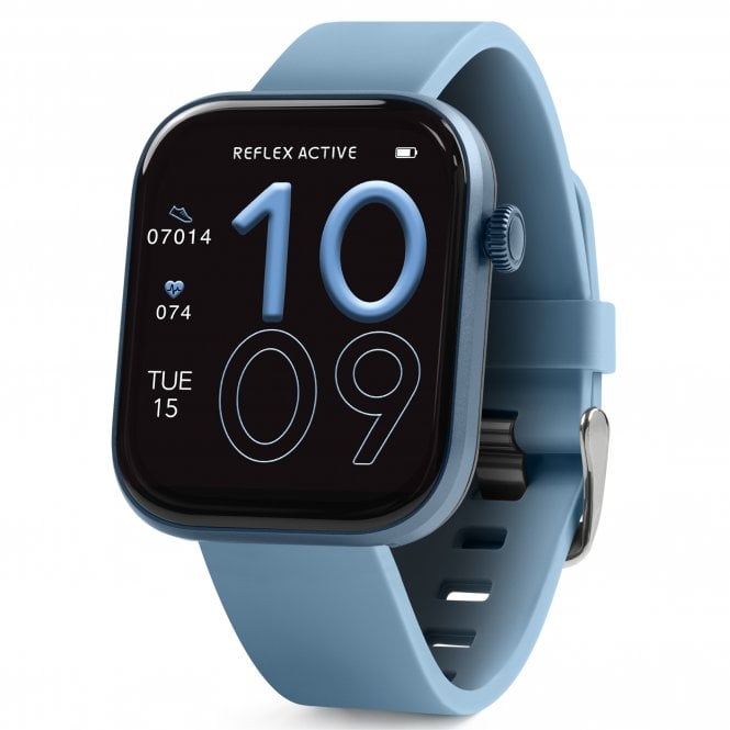 Reflex Active  Series 40 Unisex Amoled Denim Blue Bluetooth Smartwatch