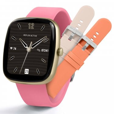 Reflex Active Series 50 Ladies Nexus 100 Lite Pink Bluetooth Interchangable Silicone Strap Smartwatch