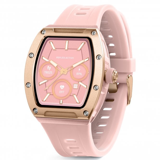 Reflex Active  Series 52 Ladies Nexus 100 S Pink Bluetooth Smartwatch