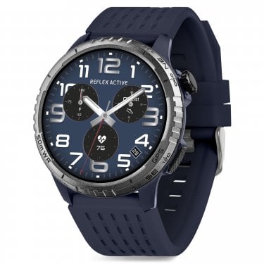 Reflex Active Sea Venture 400 R 50m Swim-Safe Amoled GPS Blue Strap Smart Watch