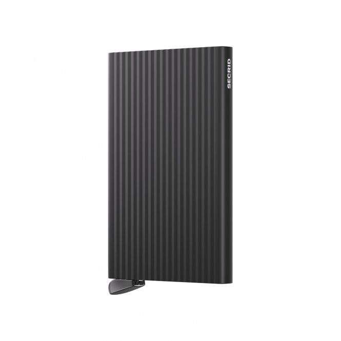Secrid  Cardprotector+ Fluted Black 63 x 102 x 8mm 